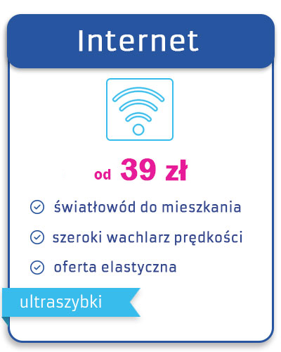 Internet światłowodowy już od 30 zł. Szeroki wybór prędkości. Dostępny na terenie Pruszkowa, Brwinowa, Piastowa i okolic.